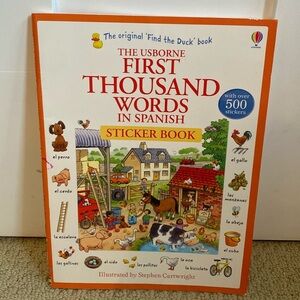 Softcover Usborne First Thousand Words in Spanish